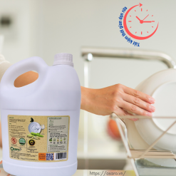 Nước rửa chén hữu cơ tinh dầu sả chanh OSARO can 4KG