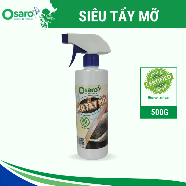 SIÊU TẨY MỠ HỮU CƠ OSARO Chai 500
