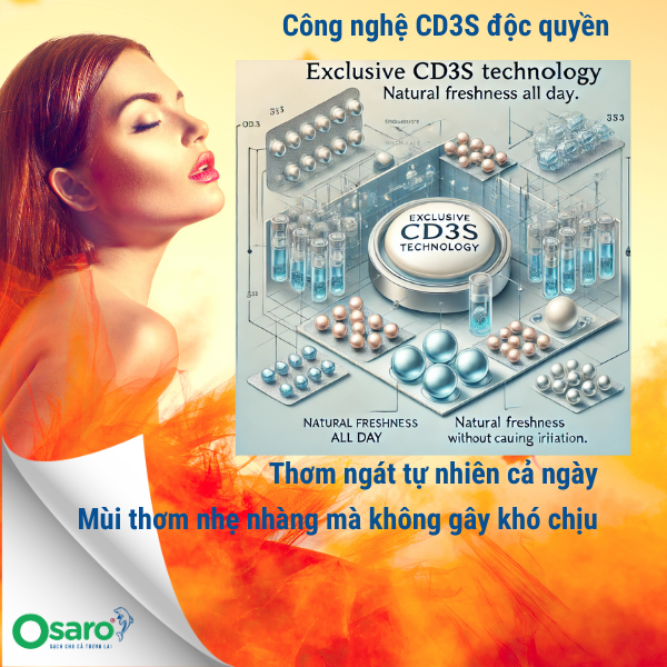 Công nghệ CD3S trong nước giặt OSARO: Một bước tiến khoa học trong lĩnh vực giặt tẩy hữu cơ